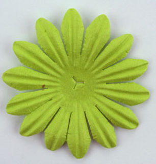 5cm Petals - Lime Green