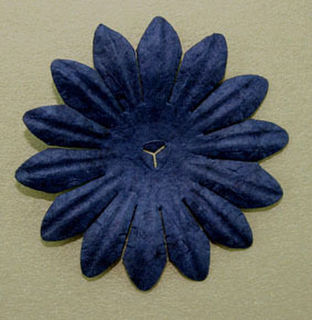 5cm Petals - Midnight Blue