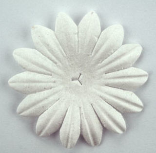 5cm Petals - White