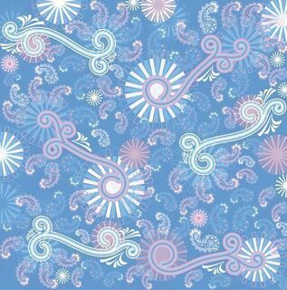 Paisley Burst 12x12 paper