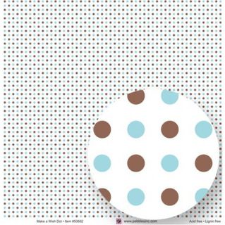 Make A Wish-Dots 12x12 Patterned Paper