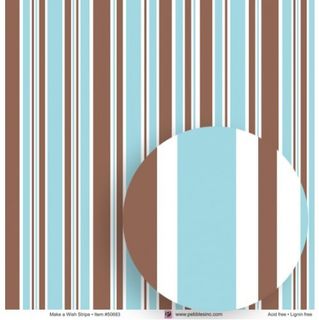 Make A Wish-Stripe 12x12 Patterned Paper