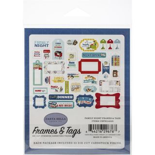 Carta Bella Frames & Tags - several themes to choose from