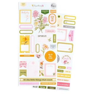 Pinkfresh - Chrysanthemum Cardstock Stickers