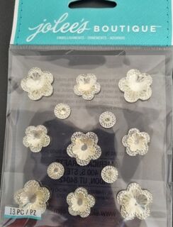 Jolee's Boutique - Floral Prizm Stickers