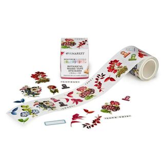 49 and Market - Spectrum Gardenia - Botanical Washi Tape Stickers 5M