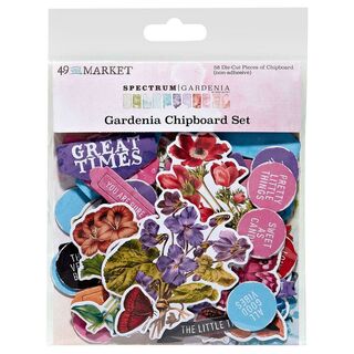 49 and Market - Spectrum Gardenia - Chipboard Set