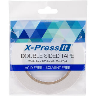 X-Press It 3mm Double Sided Tape - 25m