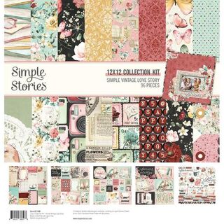 Simple Vintage - Love Story 12x12 Collection Kit