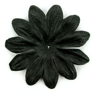 7cm Petals - Black