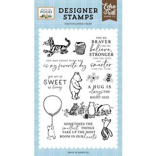 Echo Park - Winnie The Pooh - Pooh and Friends Stamp Set