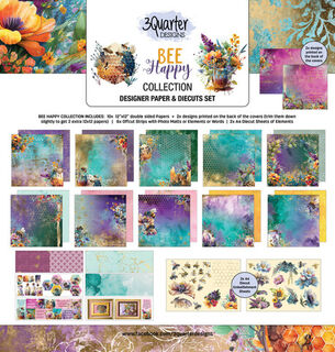 3Quarter Designs - Bee Happy Collection