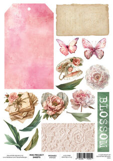 3Quarter Designs - Mini Project Sheet - Blossoming Peonies