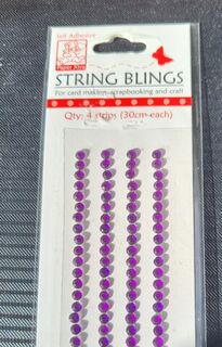 Paper Xtra String Blings - 3mm Purple