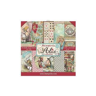 Stamperia - Alice in Wonderland 12x12 Paper Pack