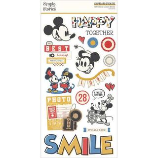 Simple Stories - Say Cheese Classic Mouse - Chipboard Stickers