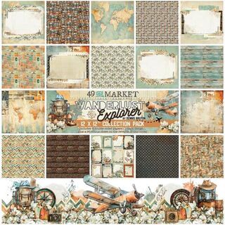 49 and Market - Wanderlust Explorer - 12x12 Collection Kit