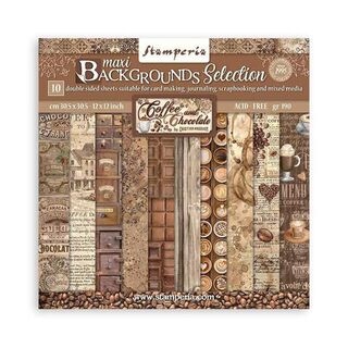 Stamperia Coffee & Chocolate Paper Pack