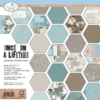 Elizabeth Craft Designs - Once In A Lifetime 12x12 Paper Pack