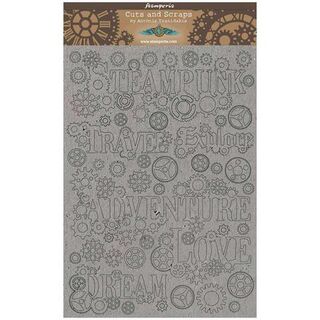 Stamperia -Greyboard Cut Outs - Sentiments Sir Vagabond