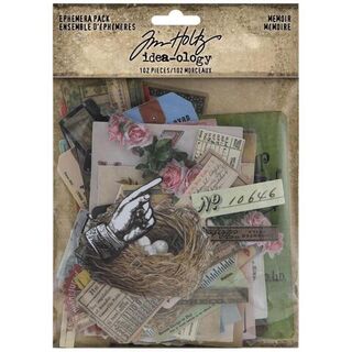Tim Holtz - idea-ology - Ephemera Pack - Memoir