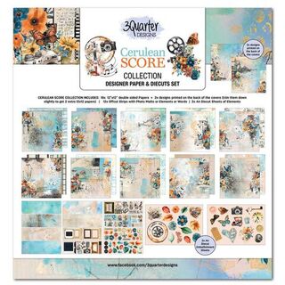 3Quarter Designs - Cerulean Score Collection