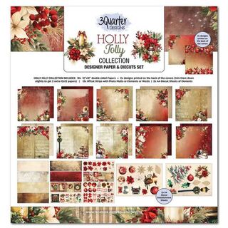 3Quarter Designs - Holly Jolly Collection