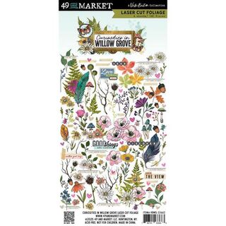 49 and Market - Vicki Boutin - Curiosities In Willow Grove Laser Cut Foliage