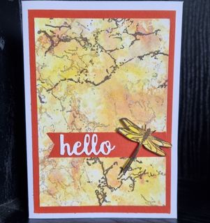 Hello Card by Carrie