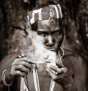 The Hadzabe of Tanzania - A new photography exhibition by Guy Needham exploring the Hadzabe tribe in northern Tanzania, who are considered Africa's last true hunter-gatherers | 28 May - 8 June 2019 | Exhibition | The Grey Place