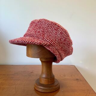 Tia Cap | Red Stripes