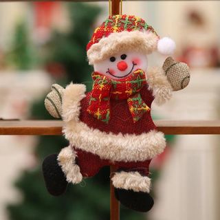 Christmas Doll Ornament Snowman