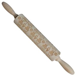 Embossed Rolling Pin - Easter Chicks