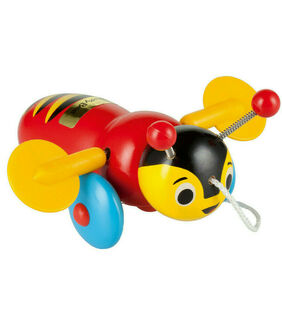 Buzzy Bee Wooden Pull Along Wooden Toy