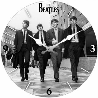 The Beatles Walking Wall Clock