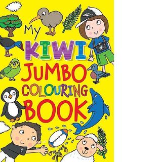 Kiwi Jumbo Colouring Book