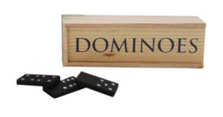 Domino Set in Box Vintage
