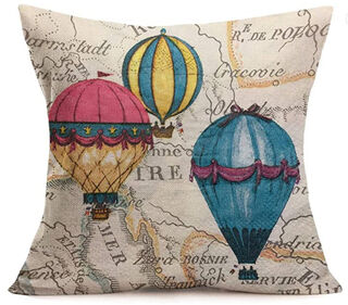 Hot Air Balloon Cushion