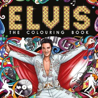 Elvis Colouring Book