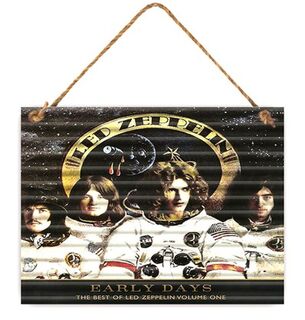 Led Zeppelin Corrugated Sign