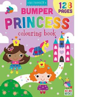 My Favourite Princess Bumper Colouring Book