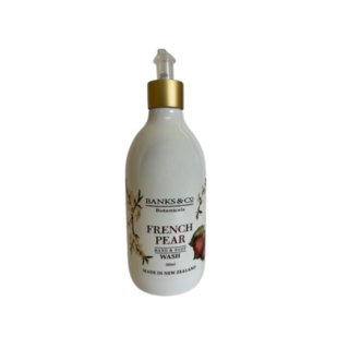 Large Gold Pump - French PEAR WASH 500ML