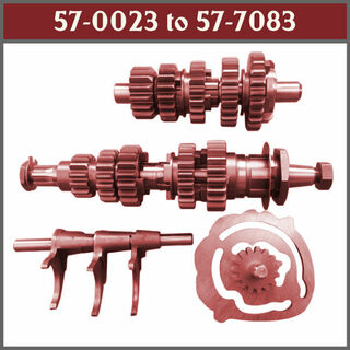Factory Parts 57-0023 to 57-7083