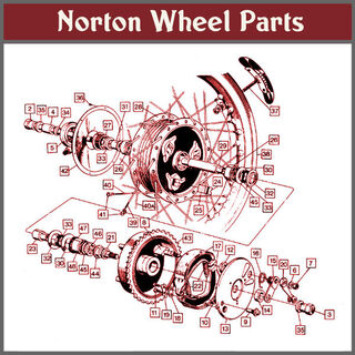 Norton Wheel & Brake Parts