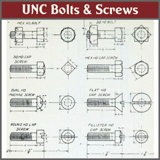 UNC Bolts & Screws