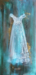 The Ghost Dress: Dress Painting