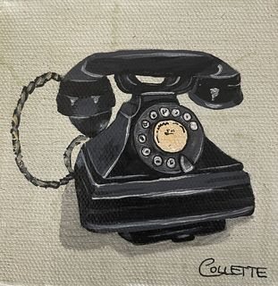 Retro Phone: Mini NZ Art