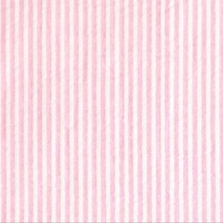 Pink/White Stripes: Seersucker