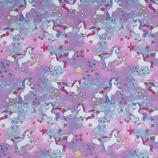 Unicorns on Purple