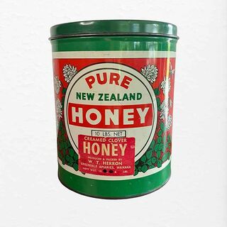 Vintage Pure NZ Honey Tin